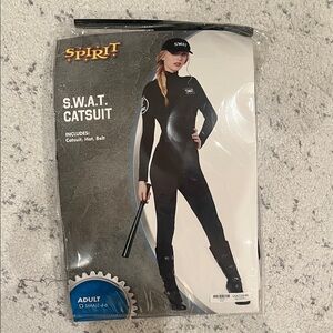 Spirit Black S.W.A.T. Catsuit with Accessories